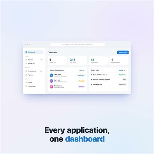 Build a Powerful WordPress Job Board with WP Career Board | Recruitment Plugin Demo