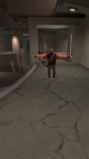 Scout vs. T-Pose Heavy (TF2 SFM Parody)