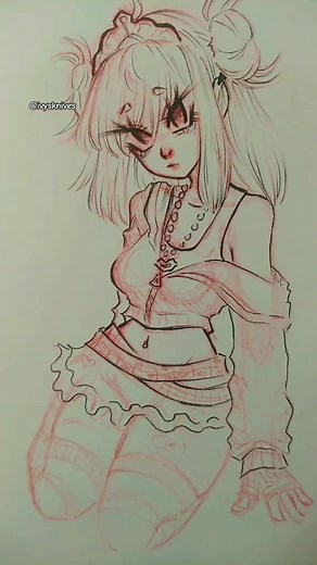 Emo Scene Drawing Tutorial | Altdrawing Inspiration