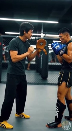 Bruce Lee Trains a Filipino Kickboxer