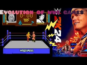 "Evolution of WWE Games: 1989 to 2023 - A Journey Through Wrestling Gaming History"