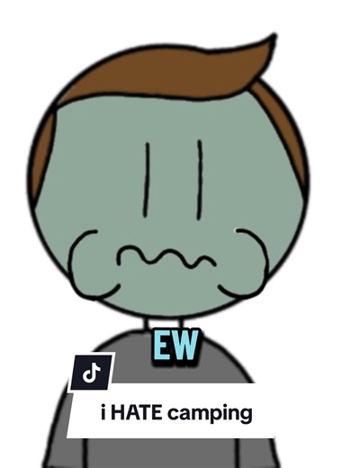 i genuinely rage baited myself at the thought of camping lol #imjustgavin #animation #storytime #fyp