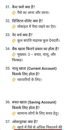 #study VOCATIONAL COURCE 4th sem.financial literacy imp questions 2026