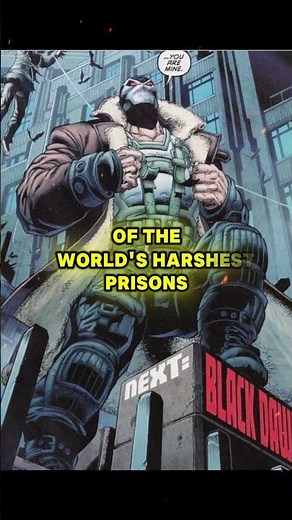 The Brutal Origin of Bane | Batman’s Most Dangerous Enemy #shorts