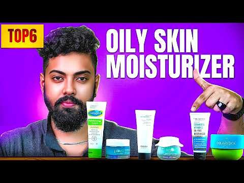 TOP 6 Moisturizer Oily & Sensitive Skin Men | I Tested THEM Over 6 months | BEST FOR 2026