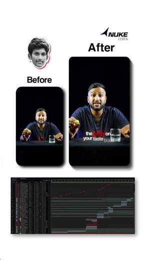 Before & After Video Editing Breakdown 👀🔥