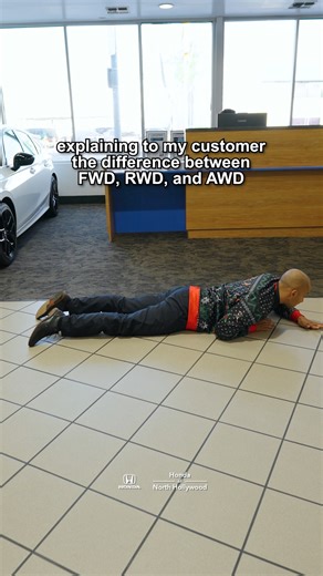 Honda of North Hollywood on Instagram: "For the visual learners 😭 This is the difference between FWD, RWD, and... AWD. You're Welcome!🤗 Come see why Honda of North hollywood has the best customer experience 💙"
