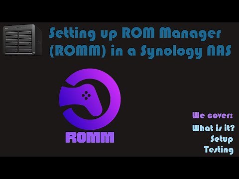 Installing RomManager ROMM in a Synology NAS [Video Request]