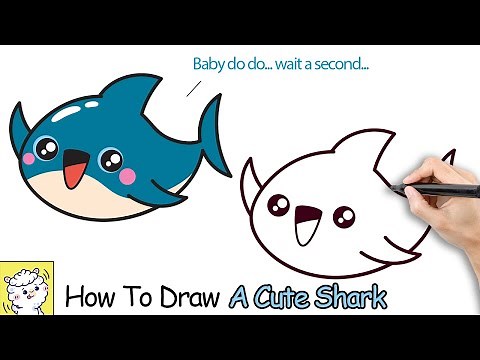 How To Draw A Cute Shark
