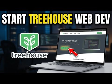 How to start a Web Development Course with Treehouse - Complete Guide