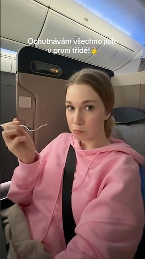 LET PRVNÍ TŘÍDOU S VÝHŘEZEM DISKU!😱💗 #kubaadanca