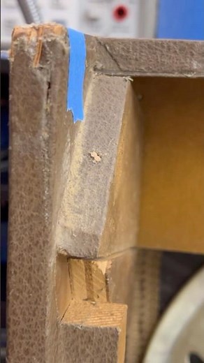 1959 Magnatone Cabinet Resto - matching the patina