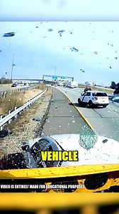 Highway Collision Involving Police Cars Traffic chaos on the highway as a speeding vehicle collides with a car trying to change lanes amid police lane closures. The impact even pushed a police car into the roadside fence. A shocking reminder to always stay alert on busy roads! 🚨🚗 #foryou #fyp #trafficaccident #highwaysafety #breakingnews | Dash Crash