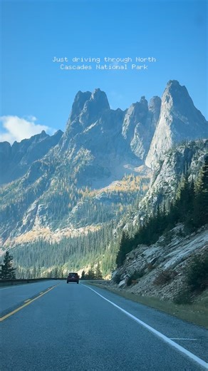 13K views · 11 reactions | Only the most perfect scenic drive… Liberty Bell Mountain Washington Pass, North Cascades | North Cascades Haven at the River | Facebook