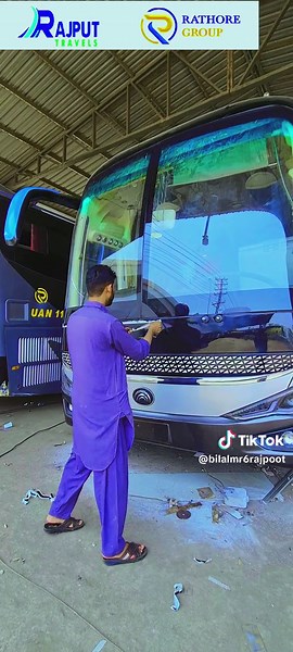 Bus Maintenance Activities at Rajput Travels