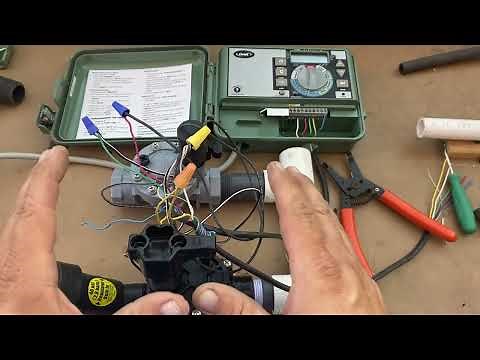 Sprinkler valve wiring (multiple sprinkler boxes)