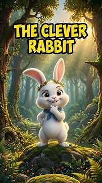 The Clever Rabbit | Moral Stories in English For Children #animals #story #kids #learning