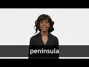 How to pronounce PENINSULA in American English