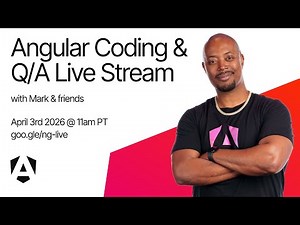 Live coding and Q/A with the Angular Team - MCP Servers| April 2026