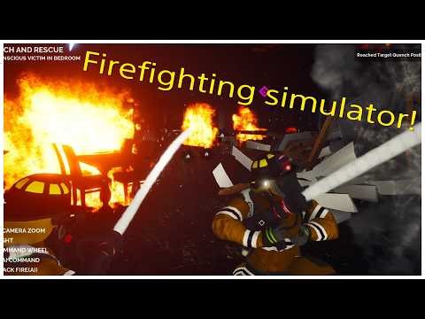 FIREFIGHTING SIMULATOR - THE SQUAD GAMEPLAY