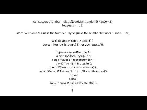 Guess the number game