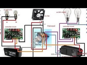 AC/DC incubator automatic wiring with easy way || how to wire AC DC incubator easily || Pakneed