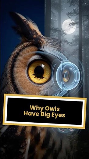Why Do Owls Have Big Eyes?