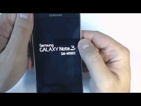 Samsung Galaxy Note 3 N9005 - How to reset - Como restablecer datos de fabrica