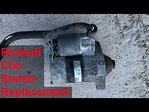 Renault Clio 3 Non Start - Starter Replacement