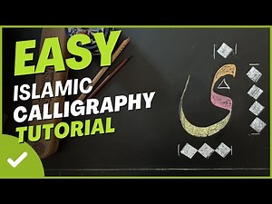 Easy Islamic Calligraphy Tutorials | Diwani Script For Beginners
