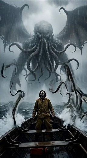 CTHULHU: The Cosmic Horror Awakens 🌌🐙 #mythosai #history #historicalmyths #ai #scary #ctulhu
