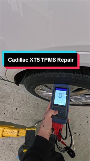 Cadillac XT5 TPMS Repair with Xtool TP150
