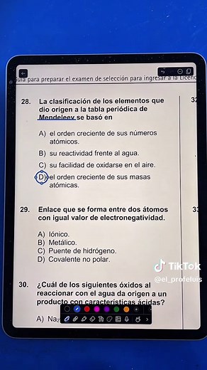 Clasificación de Elementos y Propiedades de la Tabla Periódica