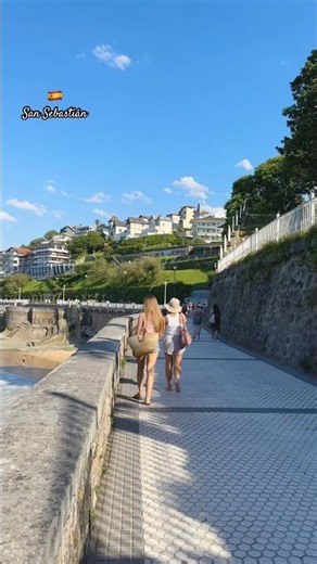 San Sebastian Beach 🏖️ #salaryman #job #travel