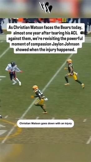 Workforce Whisperer on Instagram: "In the heart of one of football’s fiercest rivalries 🔥, when Packers WR Christian Watson went down with a torn ACL, Bears DB Jaylon Johnson didn’t gloat—he dropped to a knee 🙏🏽, called for the trainers 🚑, and prayed over his fallen opponent with zero hesitation. That single moment showed the world what real leadership looks like: true strength isn’t crushing the competition, it’s choosing humility and humanity when no one would blame you for walking away 🏈