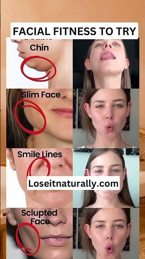5-Minute Facial Fitness Workout for a Sculpted Look 💪✨
