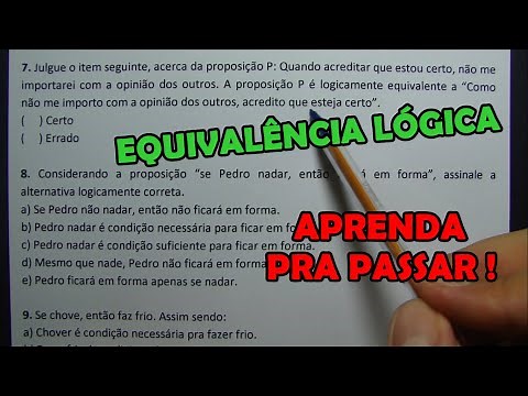LOGICAL EQUIVALENCE - 10 QUESTIONS COMPETITION