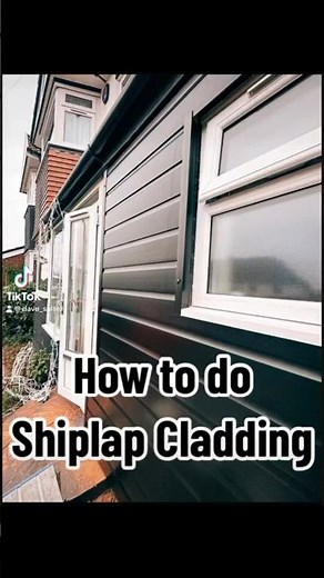 Pvc Shiplap Cladding Tutorial in my “Videos”