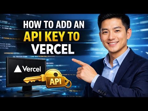 How to ADD an API KEY to Vercel (Step by Step)