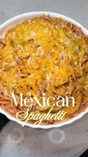 Fácil y Delicioso Espagueti Mexicano para la Familia