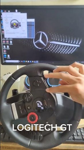 First Power On Logitech Driving Force GT #logitech #logitechgt
