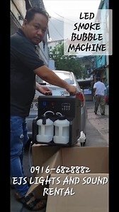 4.1K views · 105 shares | LED SMOKE BUBBLE MACHINE FOR RENT SMOKE...