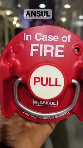 Ansul Remote Manual Pull station