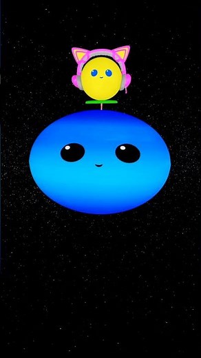 Neptune Planet Balloon 🌎 🪐 funny video | Learn planets for kids #atoyday #planetforkid #planetsize