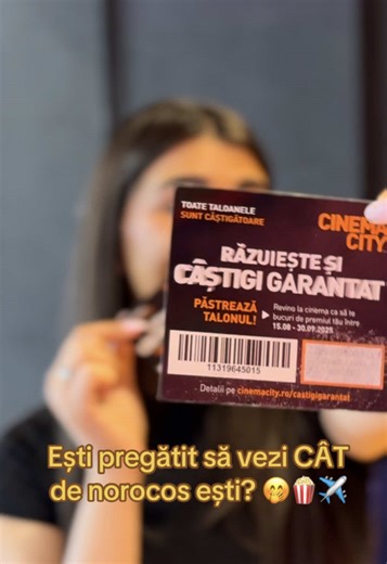 Premii garantate la Cinema City!