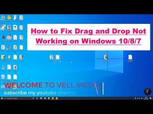 How to Fix Drag and Drop Not Working on Windows 10/8/7