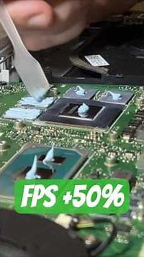 Increase FPS by cooling your laptop's processor! #fps #processor #cooling