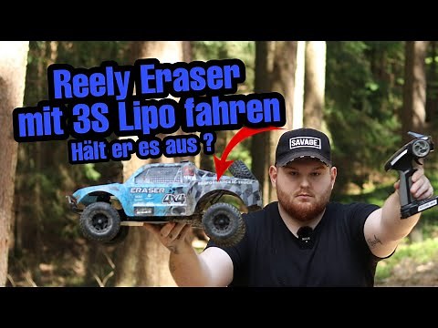 Driving a Reely Eraser Short Course Truck with 3S Lipo, will it survive?