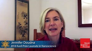 The #KavliPrize2018 in nanoscience honored Jennifer Doudna, Emmanuelle Charpentier and Virginijus Siksnys for pioneering work on CRISPR-Cas9. Join us on May 27, 9am EDT to watch the #KavliPrize2020 awards and recognize the next wave of groundbreaking research in the field. bit.ly/KavliPrize2020 | World Science Festival
