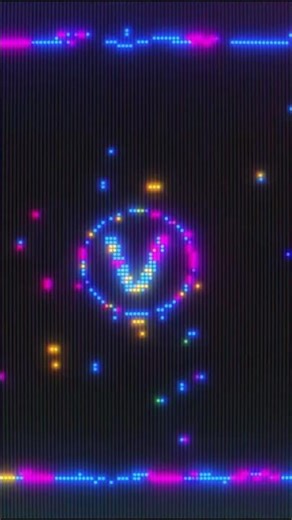 PIXEL 🅥 intro logo plantilla editable after effects